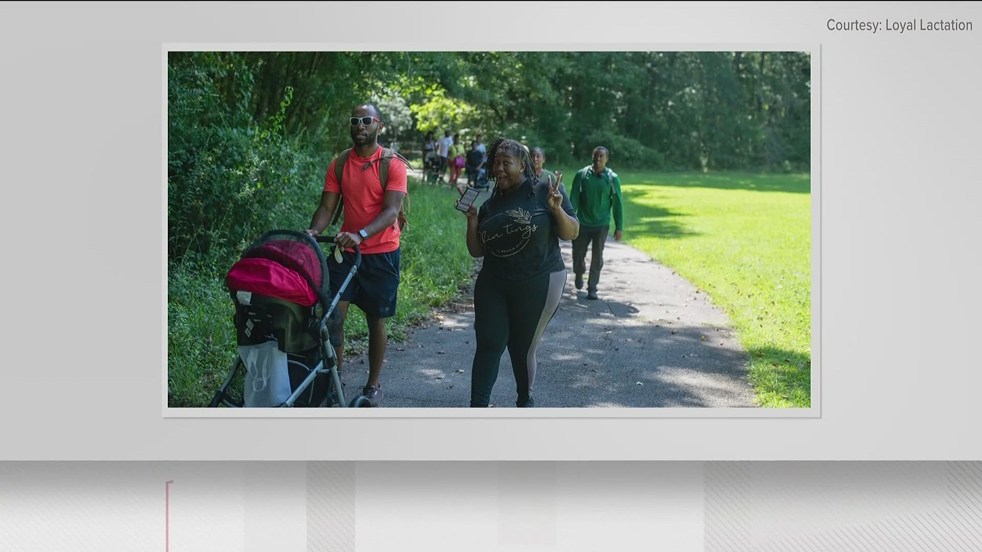 It's the fourth breastfeeding awareness walk in Atlanta.