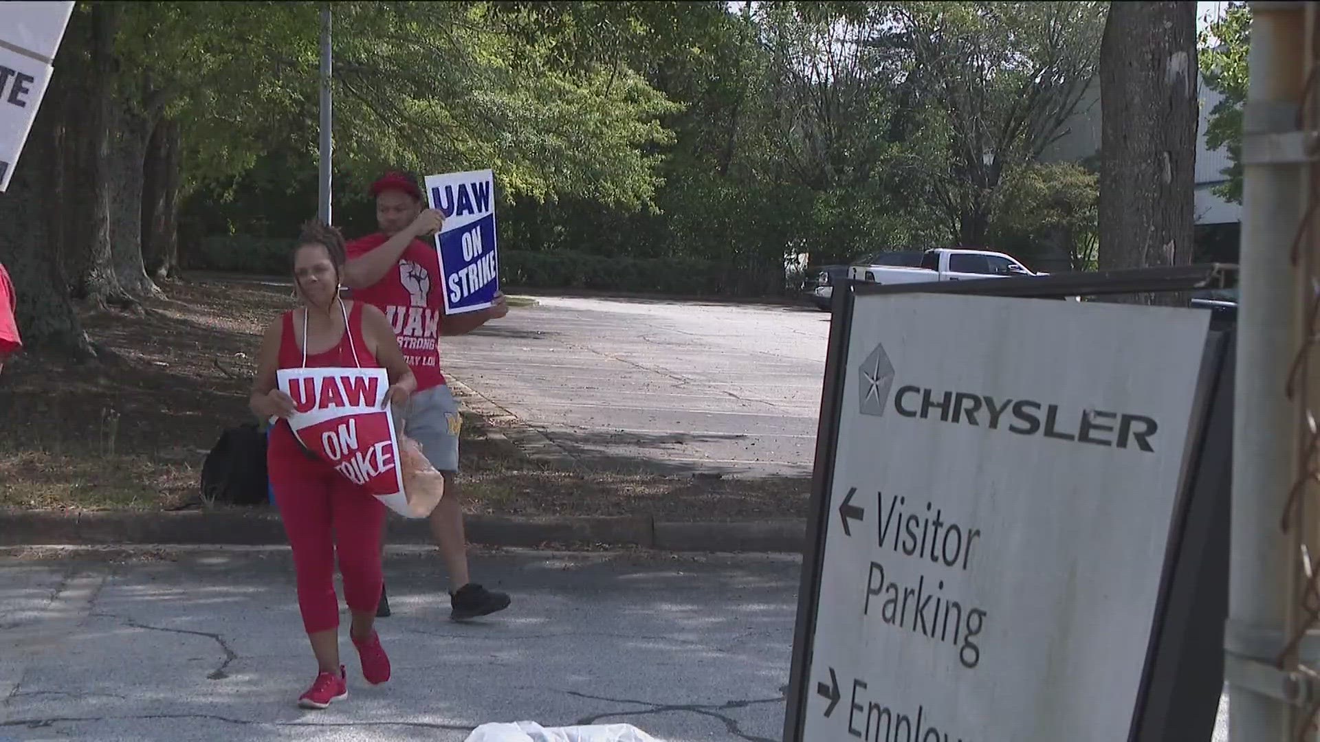 The United Auto Workers union announced the expansion of its strike Friday to include Stellantis, the parent company of Chrysler.