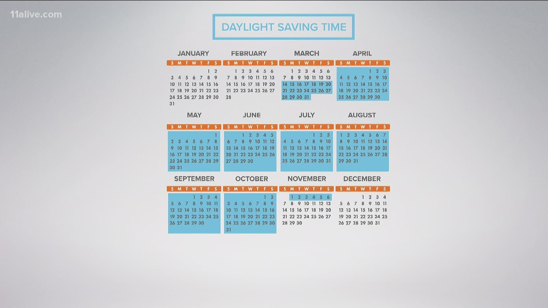 Is Daylight Saving Time 2023 in Georgia ending?