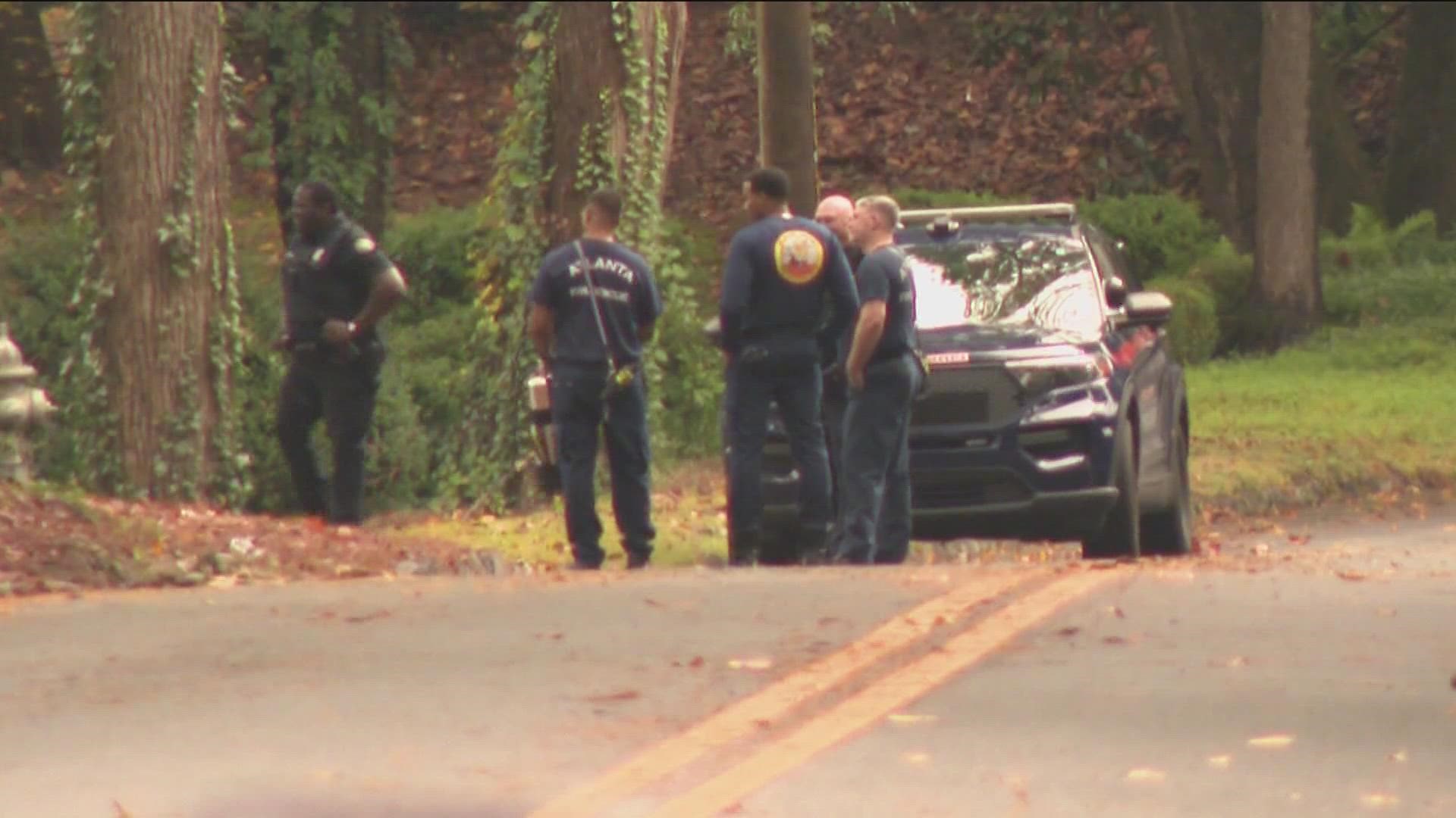 A witness speaks about what she saw in Buckhead shooting near