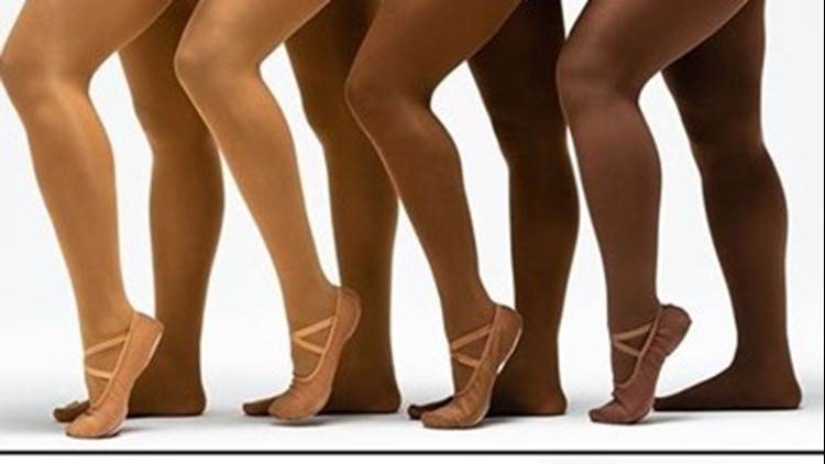 Jazz tights 2024 skin tone