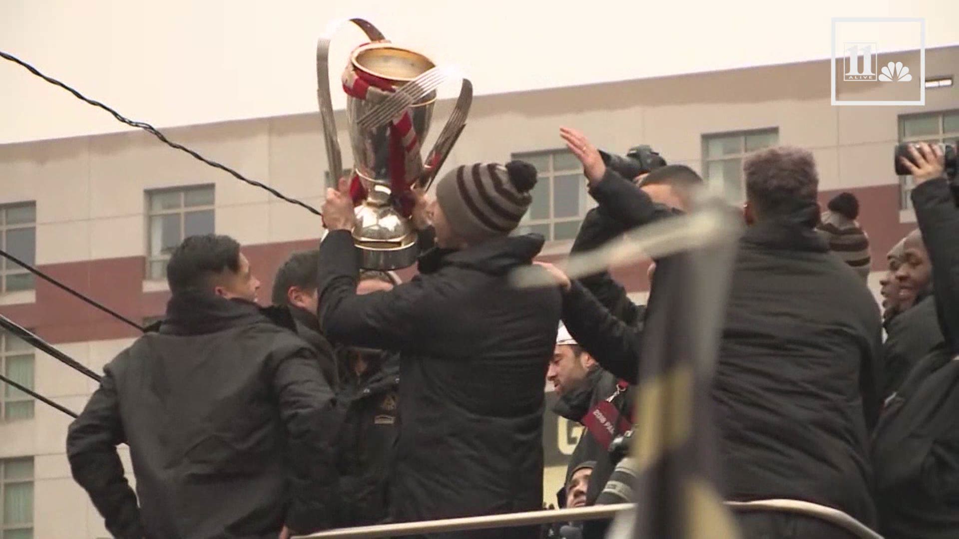 To mark Atlanta United's MLS Cup victory, the city of Atlanta hosted a parade through the streets of Downtown for the public to show their support for their new champs!