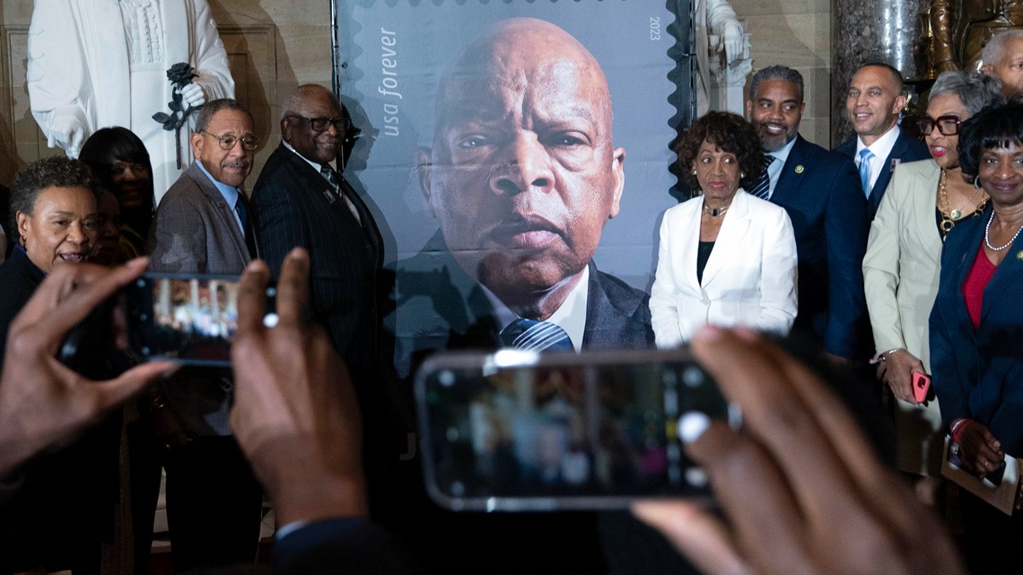 Postal Service to honor civil rights icon and Congressman John Lewis with Forever  Stamp, Local News