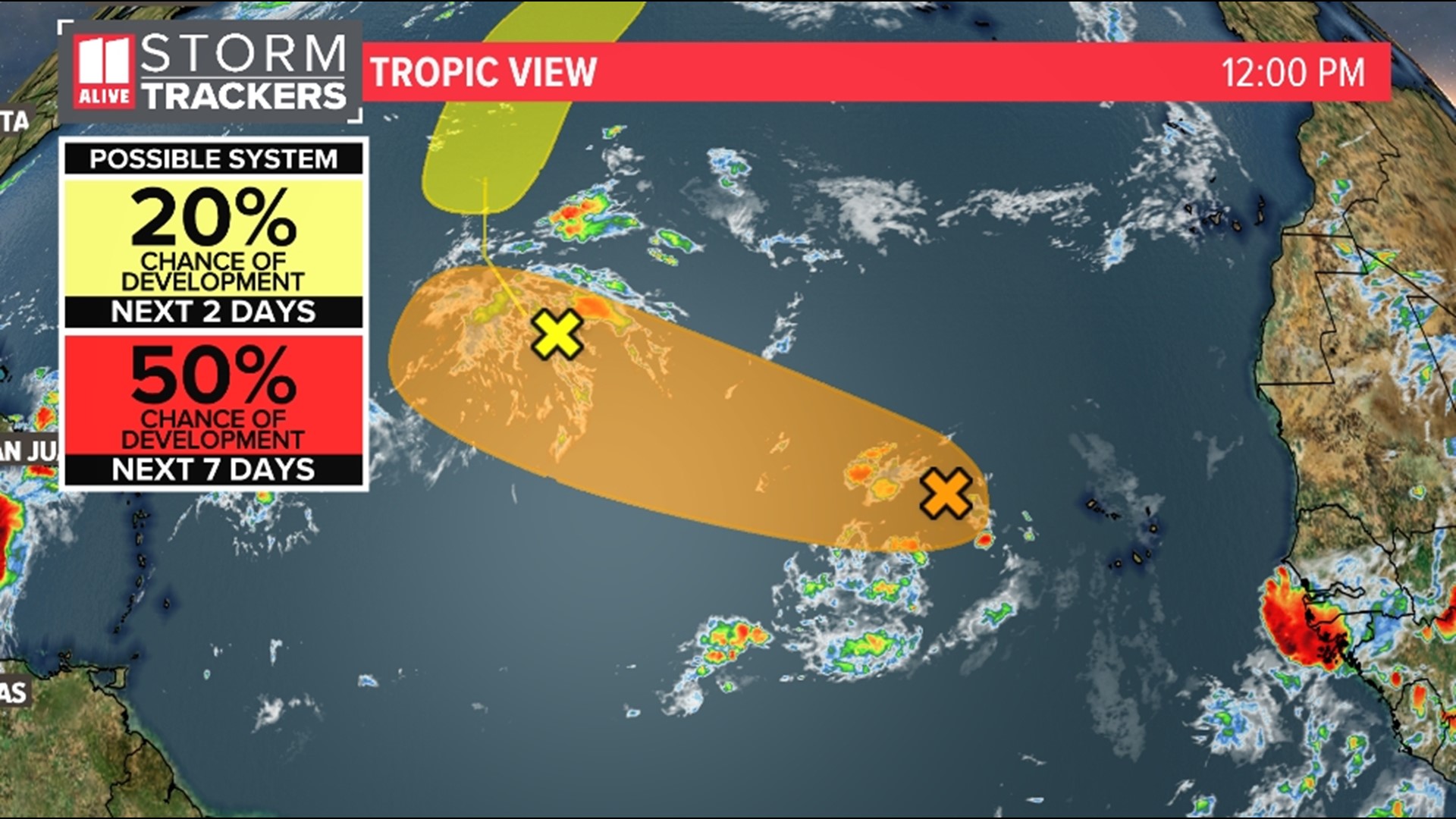 Hurricane season 2023 | Hilary and Emily | 11alive.com