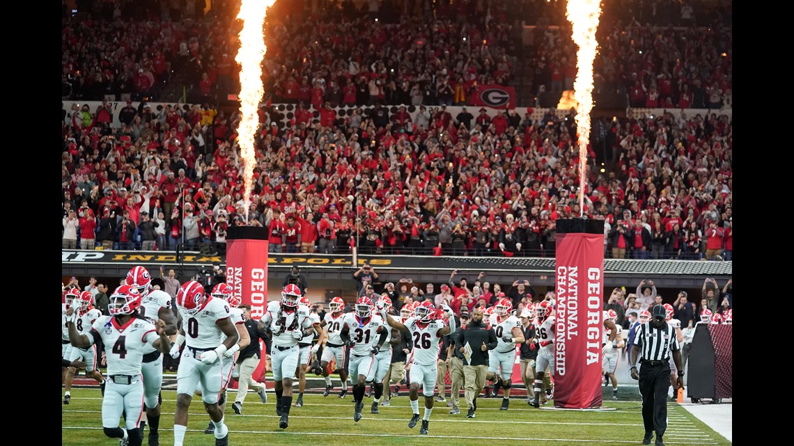 Georgia area sporting goods stores prepare for national championship game