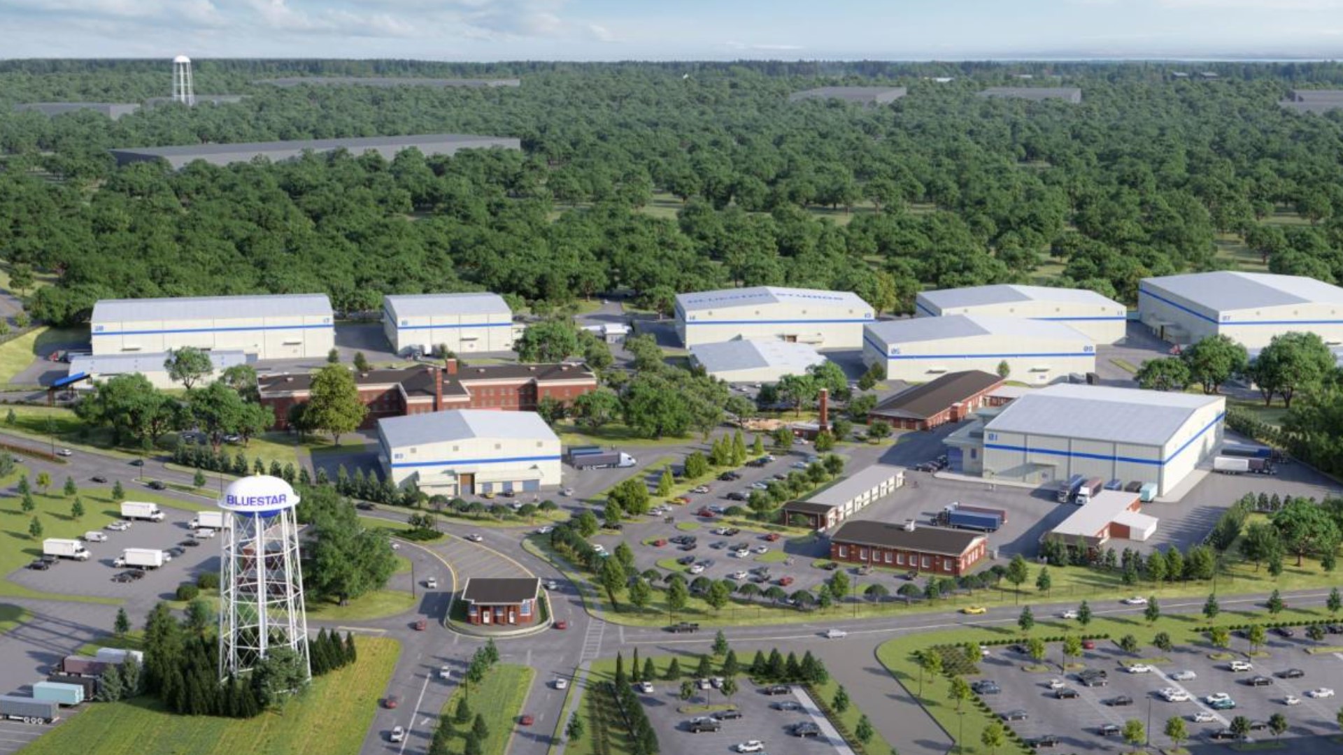 BlueStar movie studio at Ft. Gillem in Forest Park