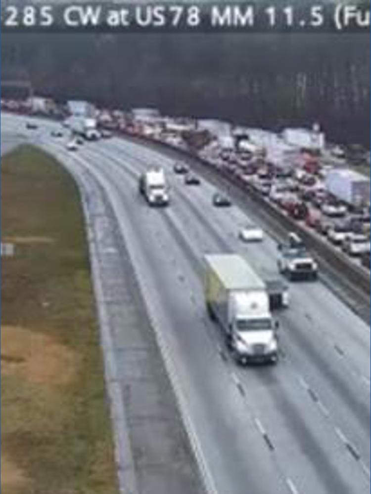 TRAFFIC: Lanes clear on I-285 on Atlanta Westside after wreck | 11alive.com