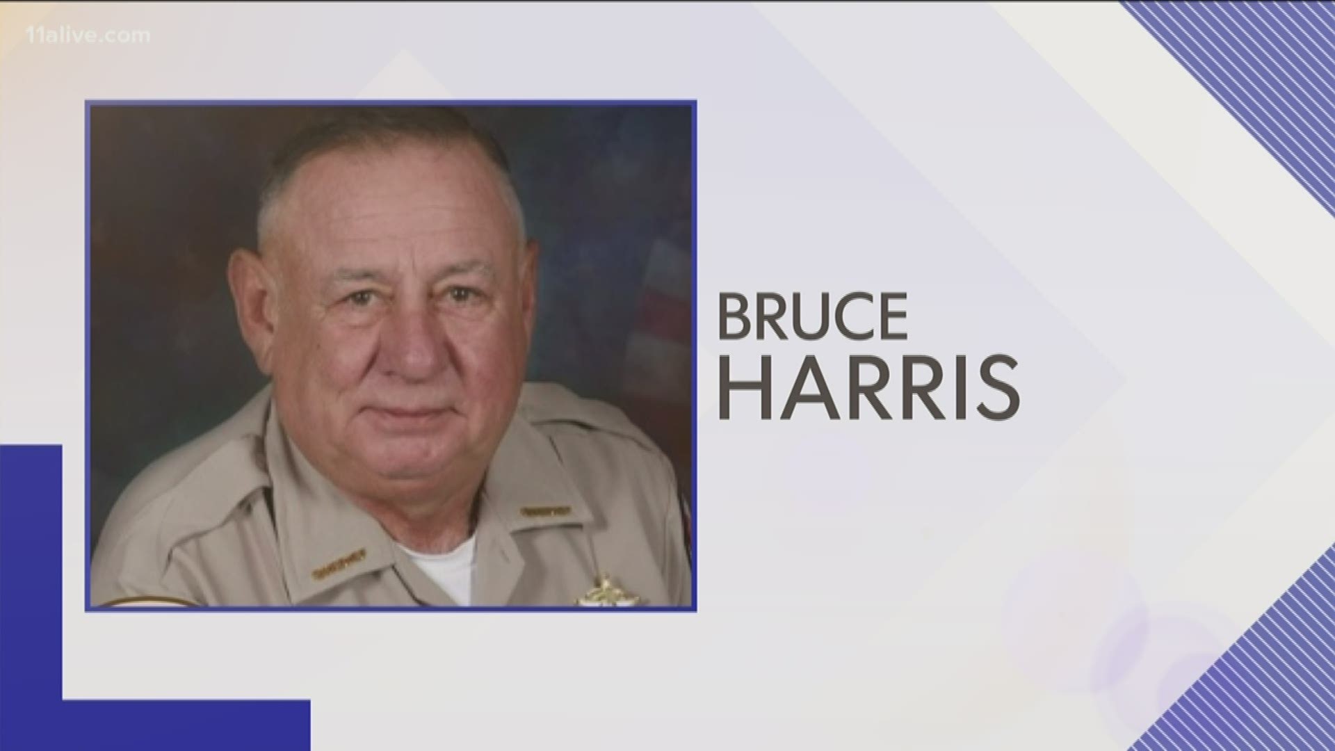 Harris was a sheriff for more than 15 years and a state trooper for 18 years before that.