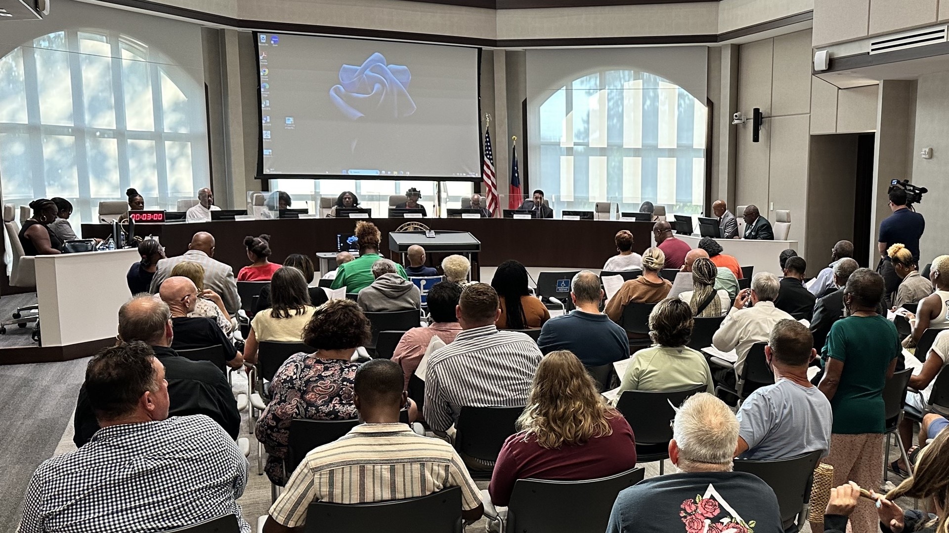 During a city council meeting Monday night, residents demanded accountability and transparency but also a change in leadership.