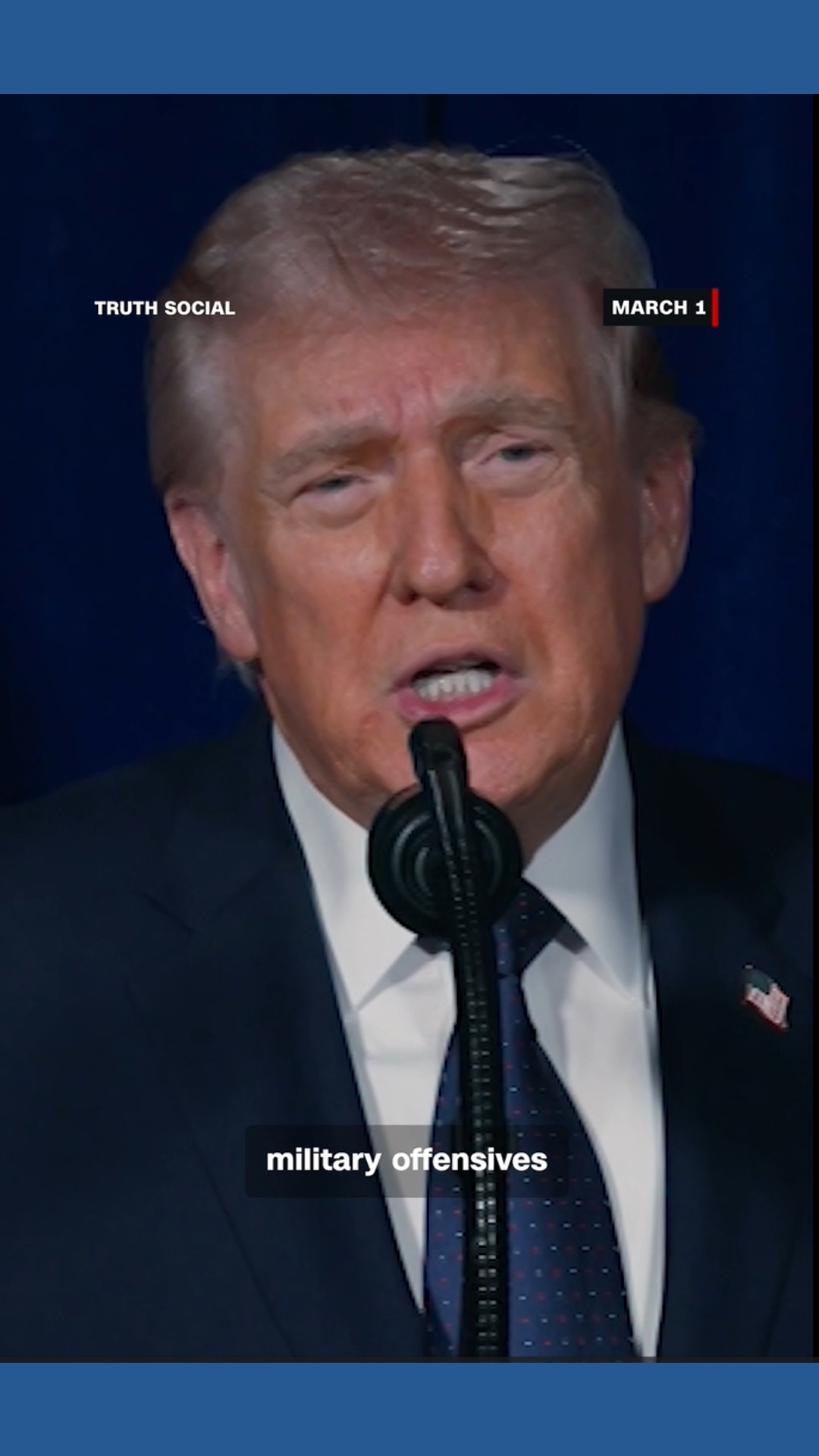 Trump releases new video touting scope of US military campaign in Iran ...