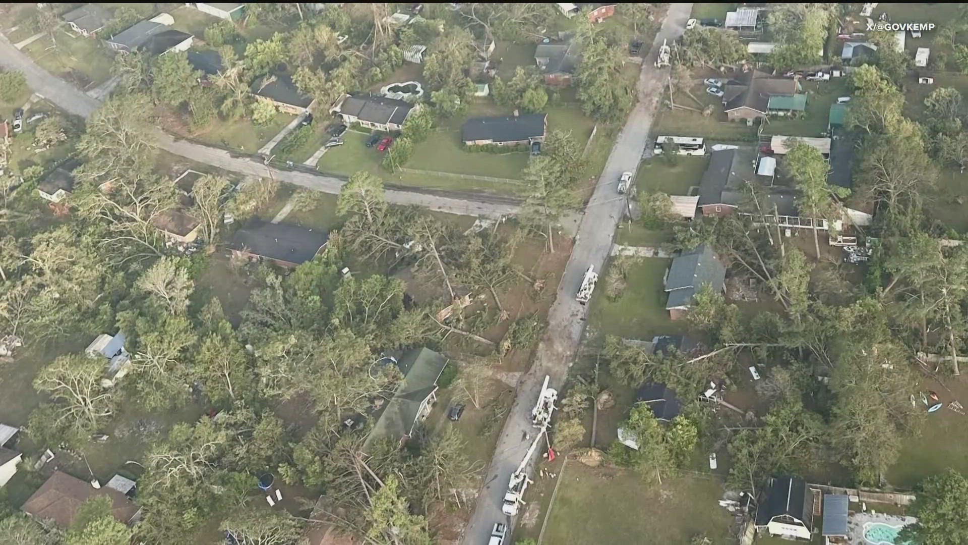 South Georgia was hit hard by Helene.