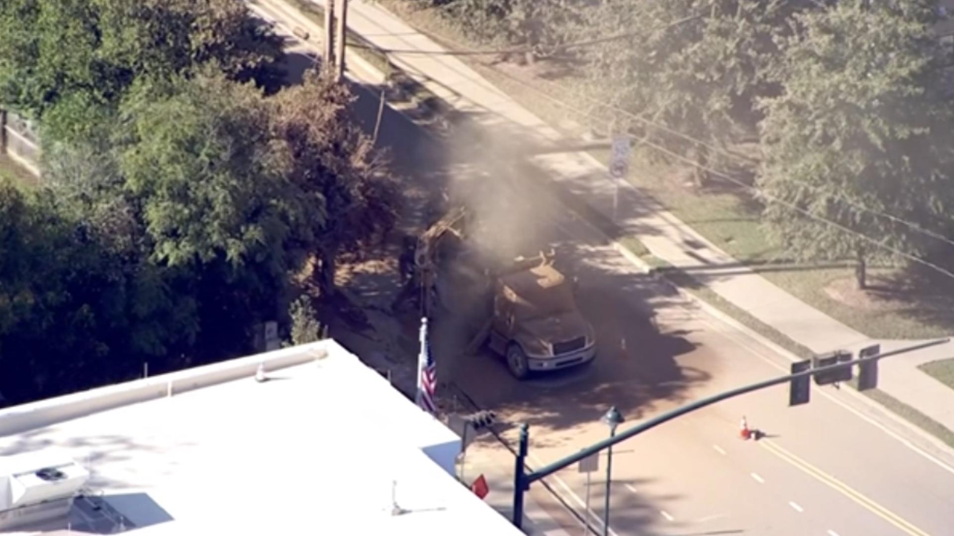 Gas leak in Sandy Springs prompts evacuations to nearby homes, businesses