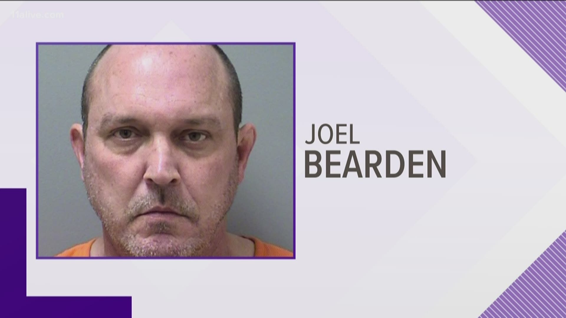 Joel Bearden was arrested in 2017.
