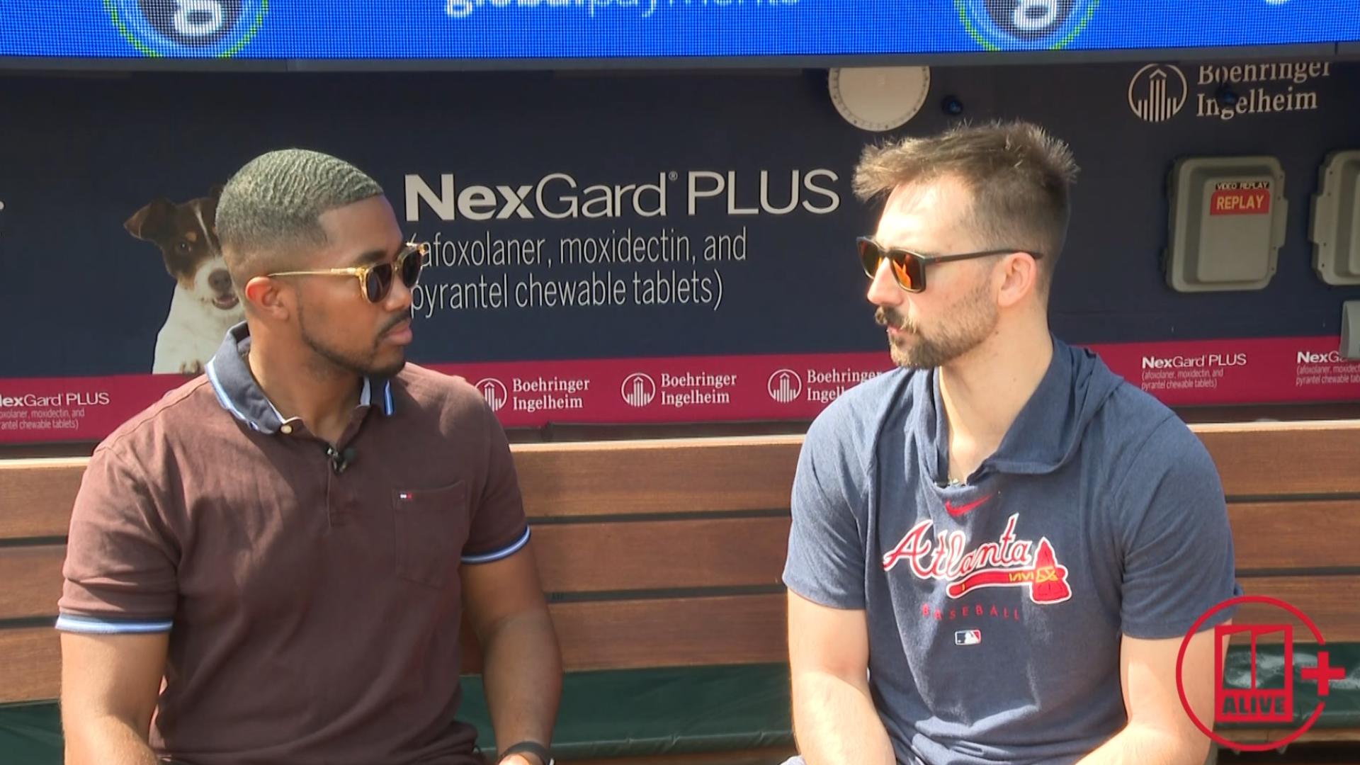 Atlanta Braves pitcher Spencer Strider talks to 11Alive's Reggie Chatman about his rehab after elbow surgery, his love for music and more.