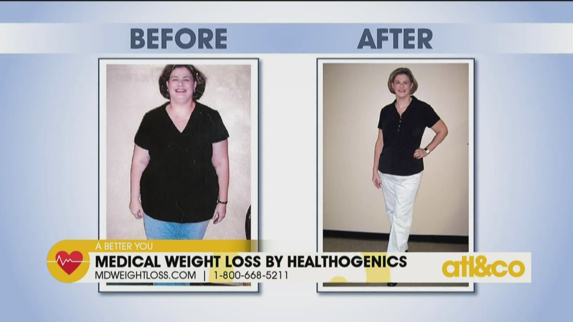 Start your weight loss journey and get a special offer from Medical Weight Loss by Healthogenics on 'Atlanta & Company'