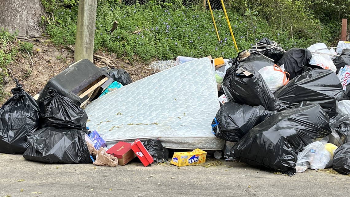 Trash pileup at Villas of Embry Hills Apartment - Vimarsana News