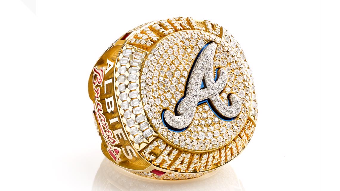 Braves' incredible World Series rings include tributes to