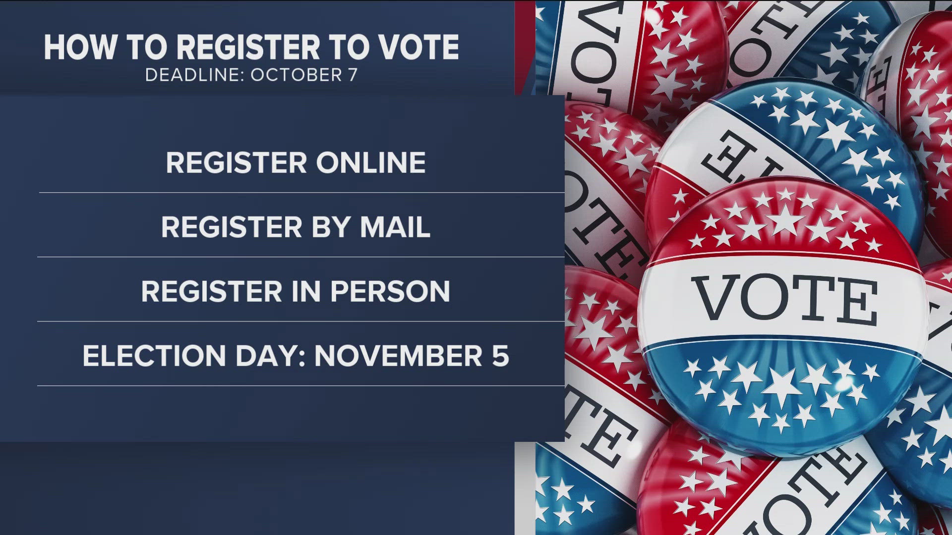 Election 2024: Today is last day to register to vote in Georgia ...