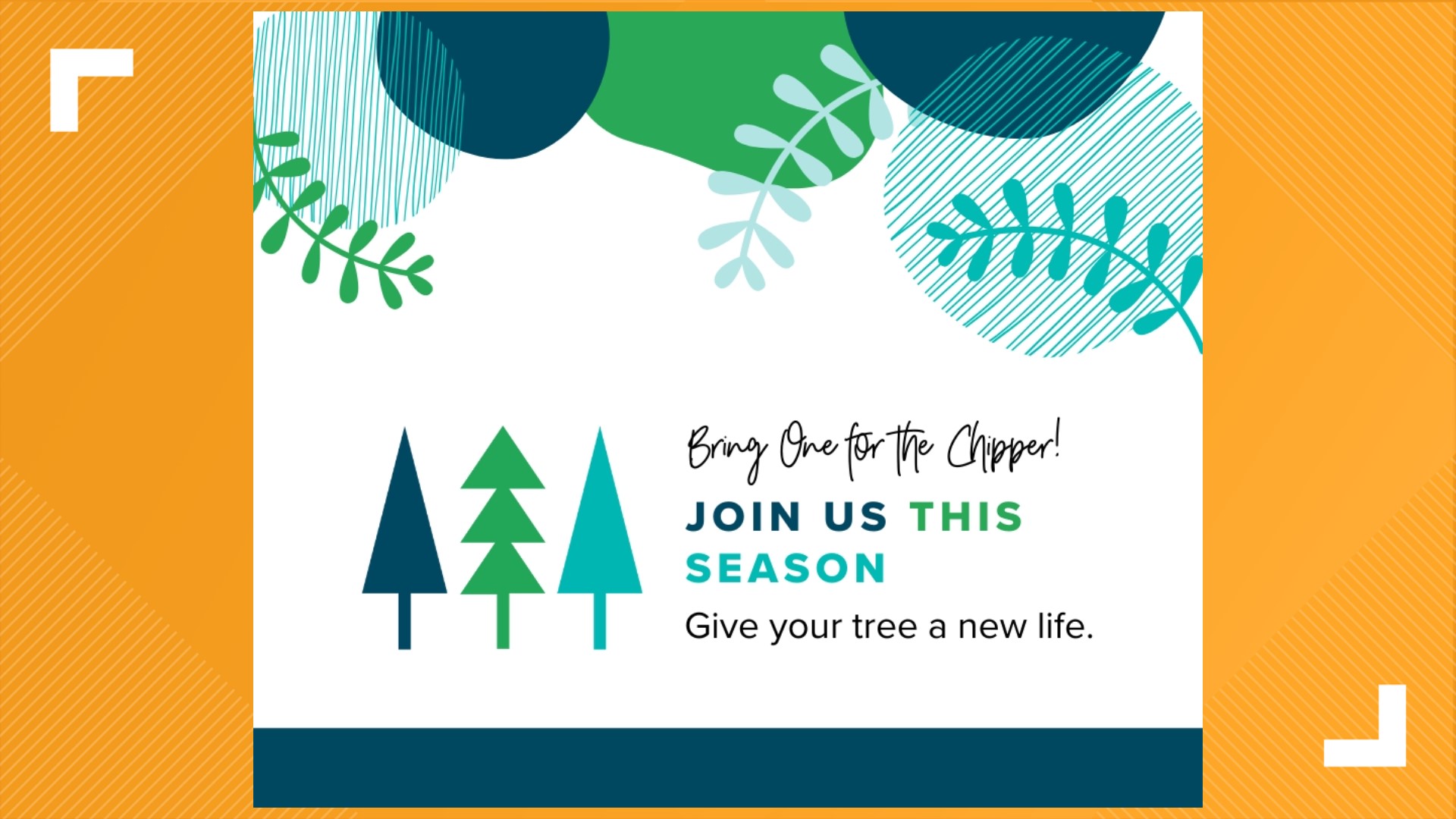 The Keep Georgia Beautiful Foundation's Bring One for the Chipper program helps Georgians recycle their Christmas trees. Drop off at one of their locations January 8