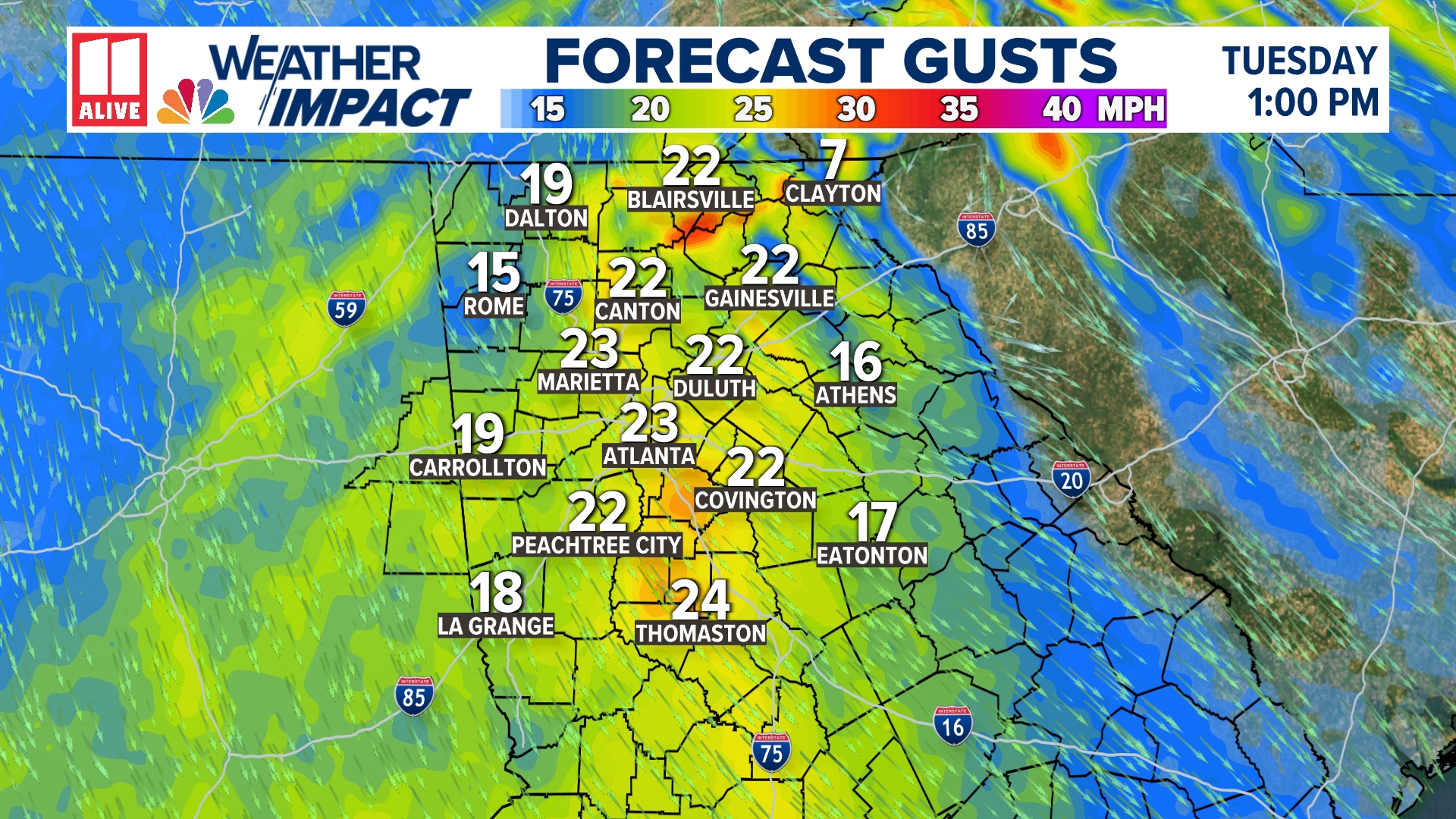 Red Flag Warning issued for north Georgia | 11alive.com
