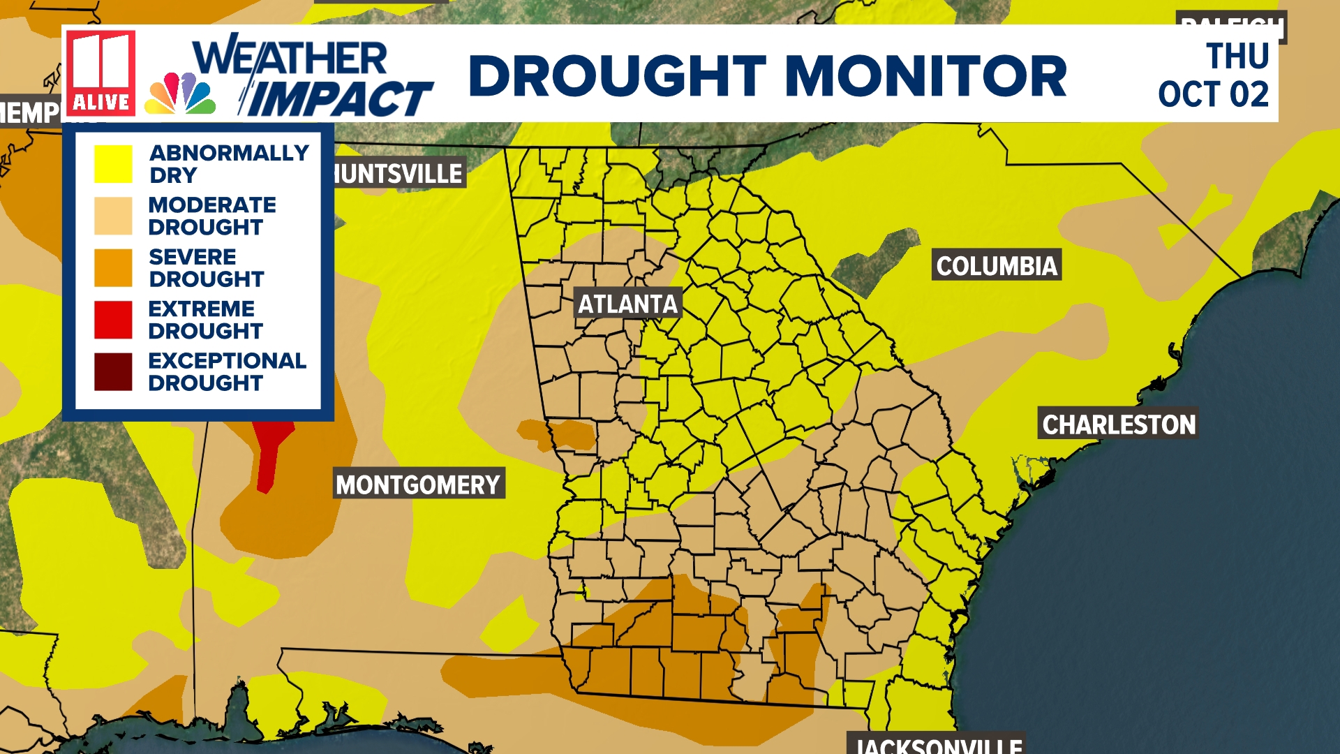 Drought conditions continue in metro Atlanta and north Georgia ...