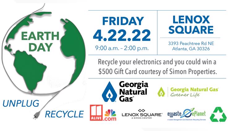 Recycle unwanted electronics with Georgia Natural Gas Friday