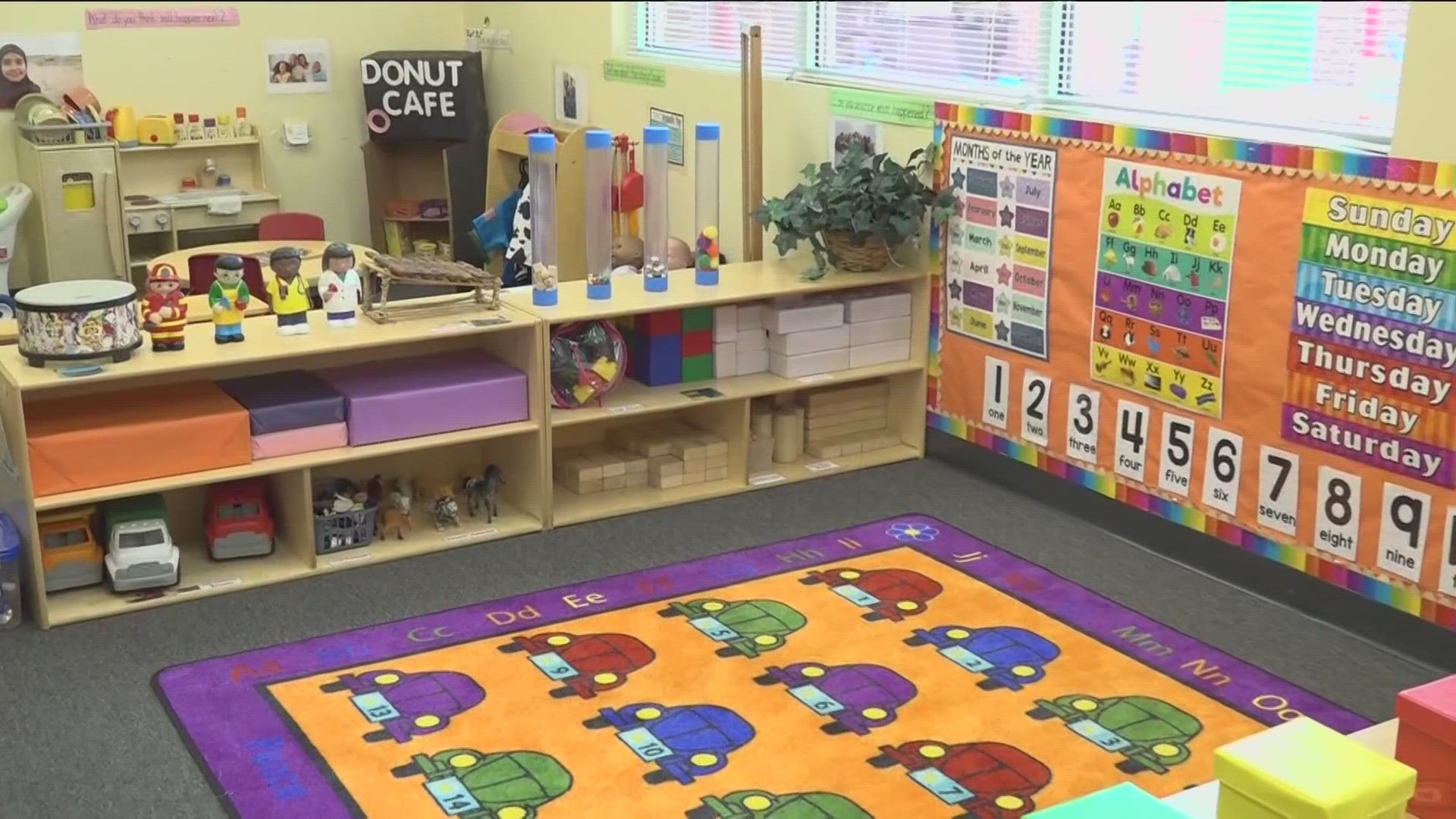 The program gives childcare workers tuition to help their own children.