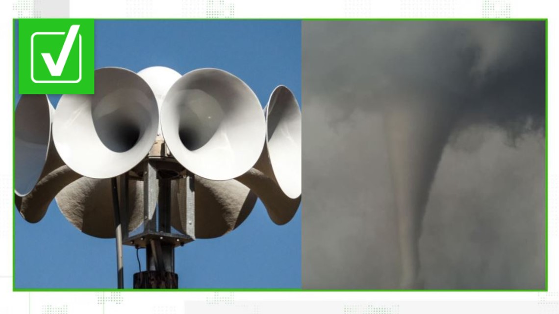 VERIFY Where are the tornado sirens in downtown Atlanta?
