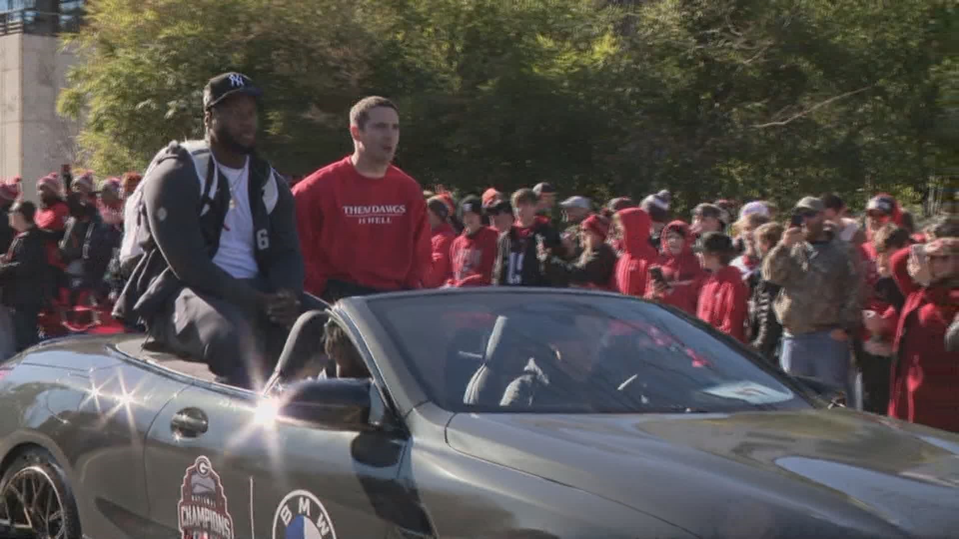 Watch full Bulldogs 2023 championship parade