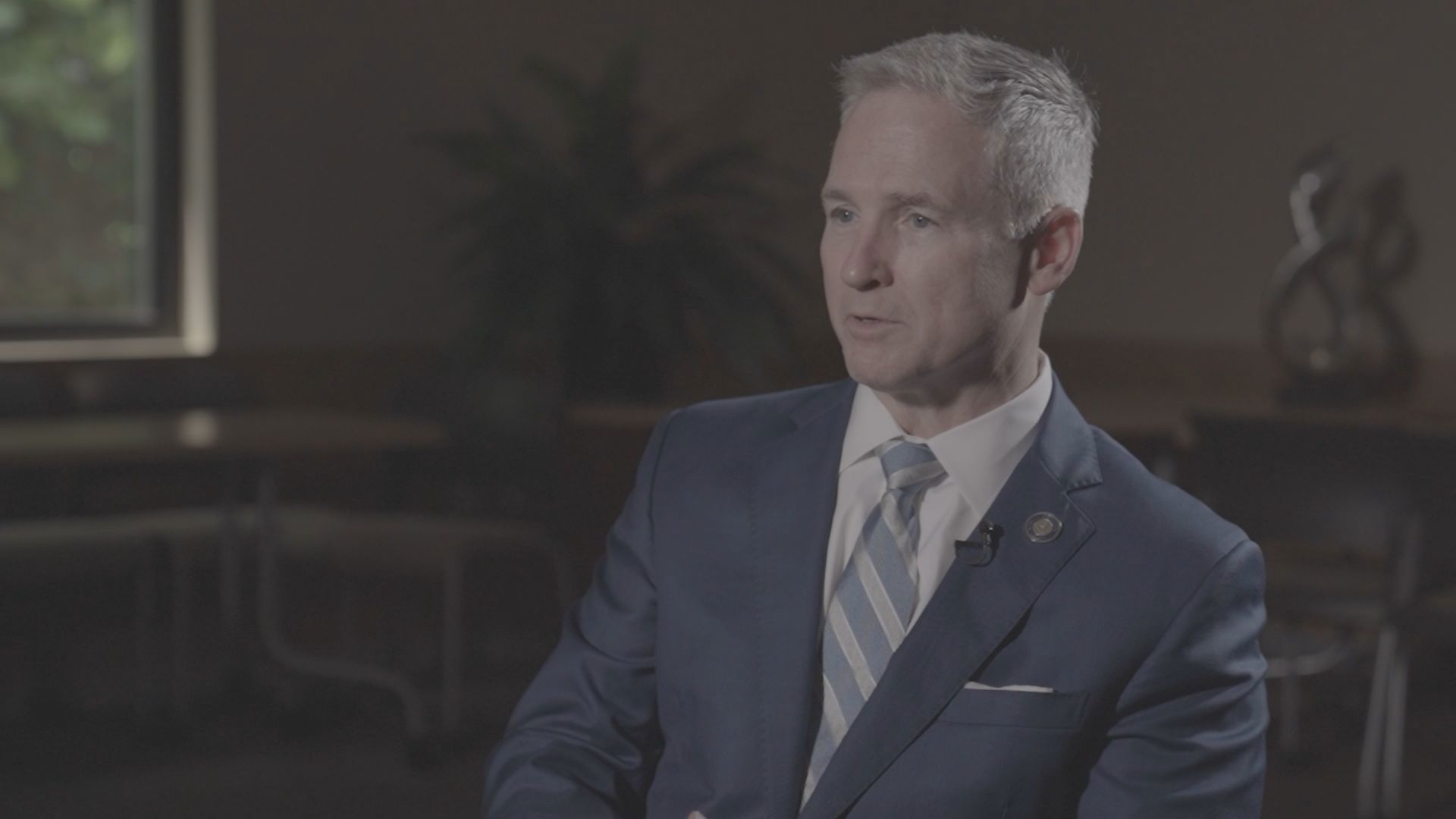 The candidate said he knows what it means to give back to the community and to serve others.