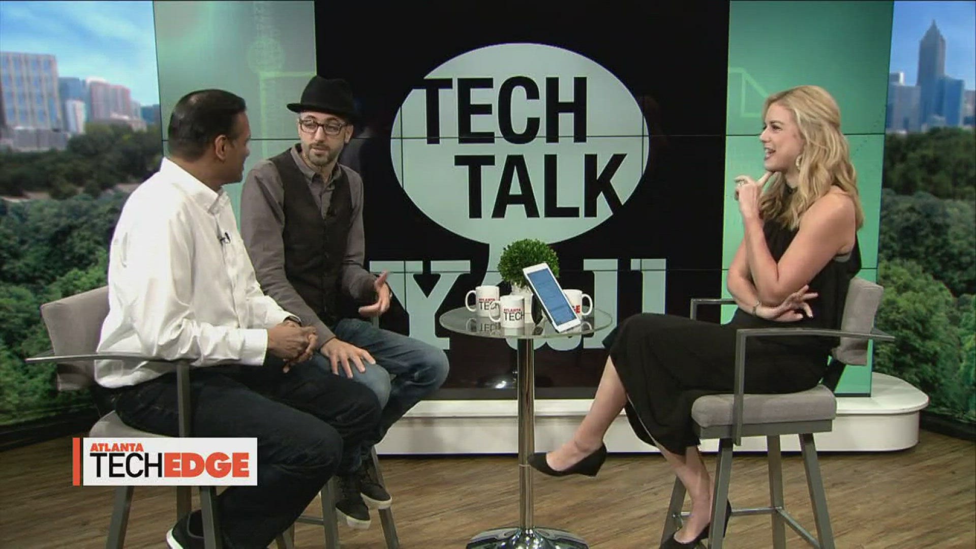 Sanjay & Adam stop by to talk about all things tech with Cara