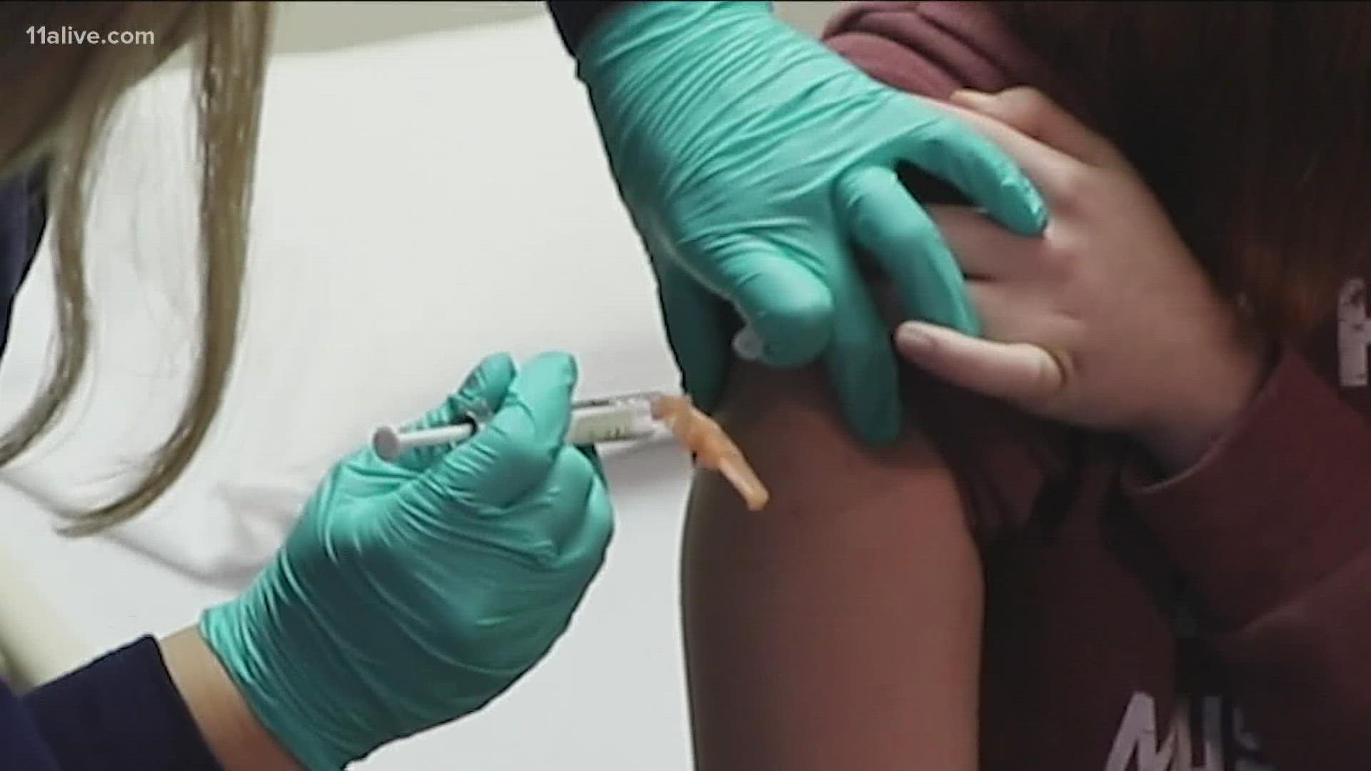 Twelve months later, nearly 5.5 million Georgians are fully vaccinated