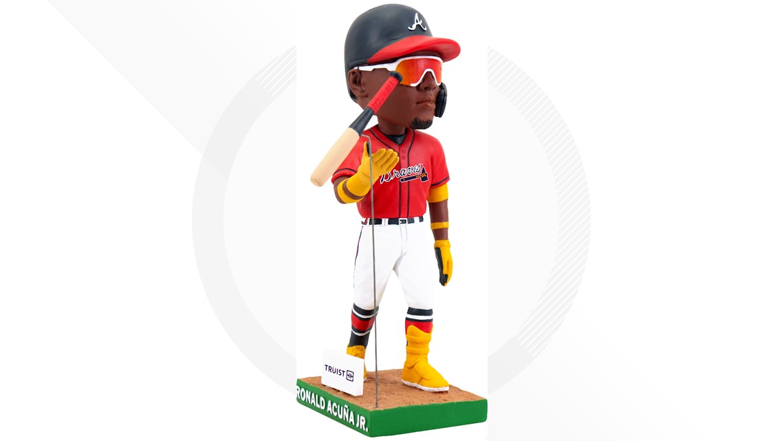 Atlanta Braves All-Star Bobbles On Parade Bobblehead