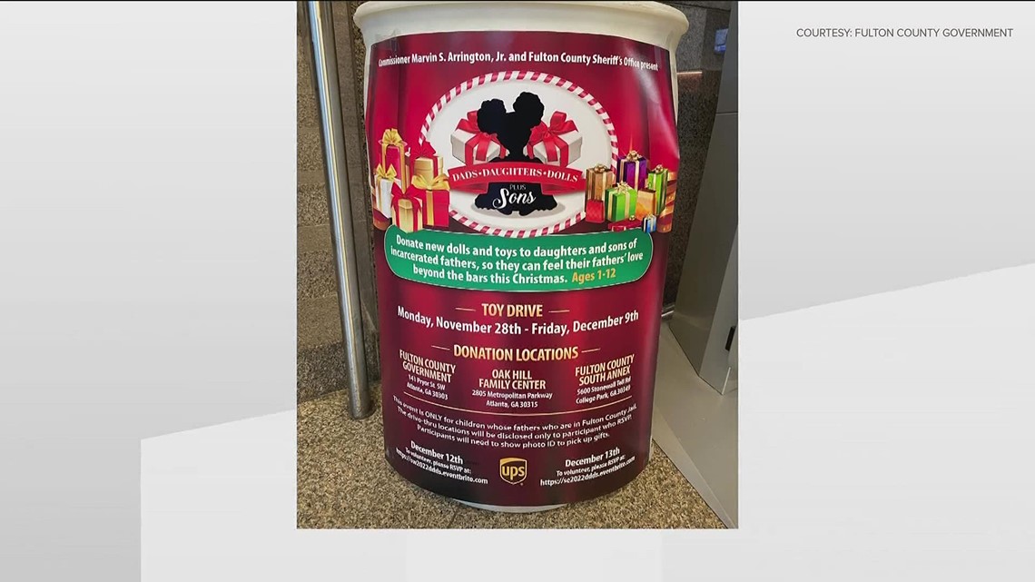 Toy donation drive dropoff locations set up in Fulton County