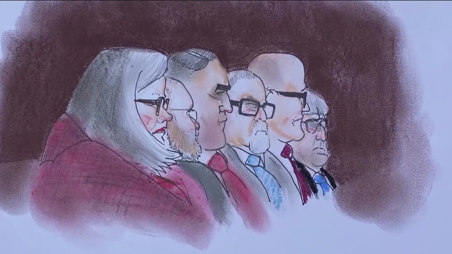 The federal hate crimes trial started Monday.
