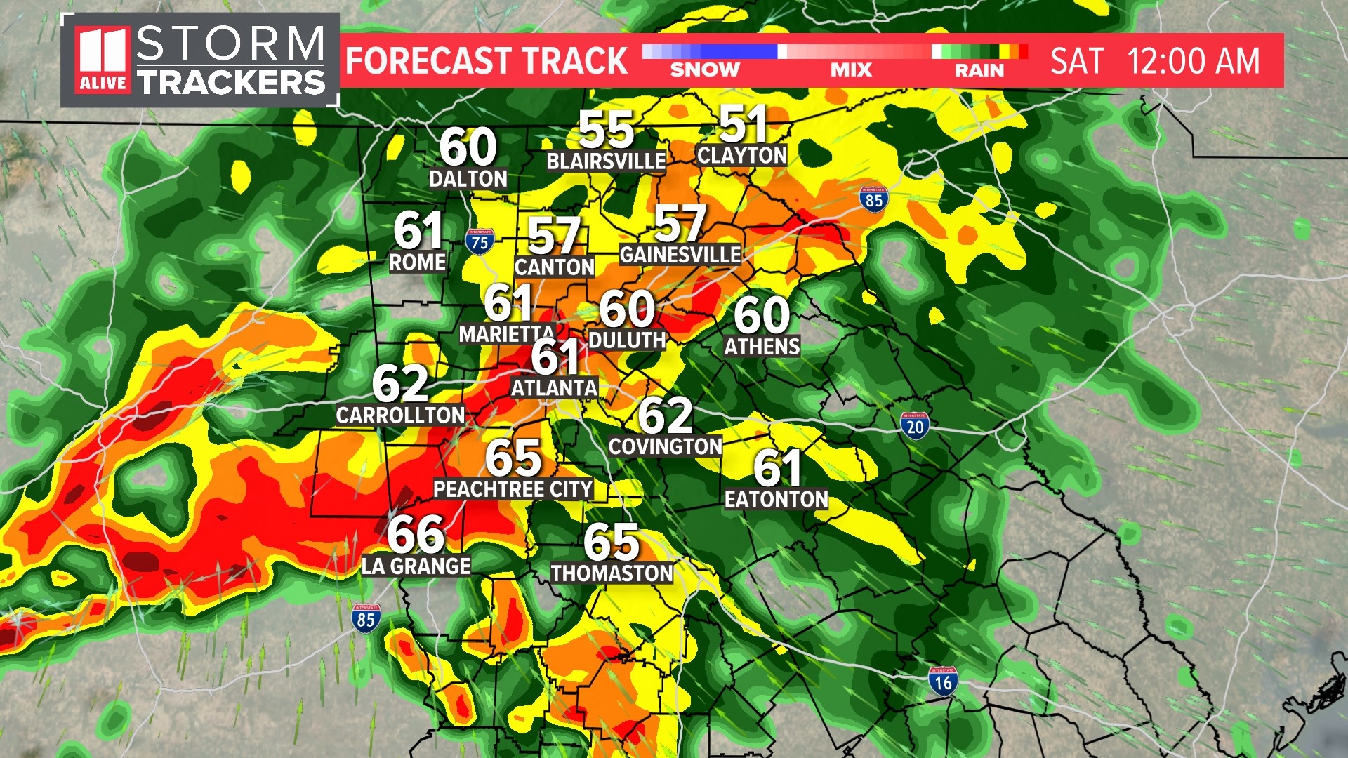 Atlanta weather | When next rain system moves in | 11alive.com