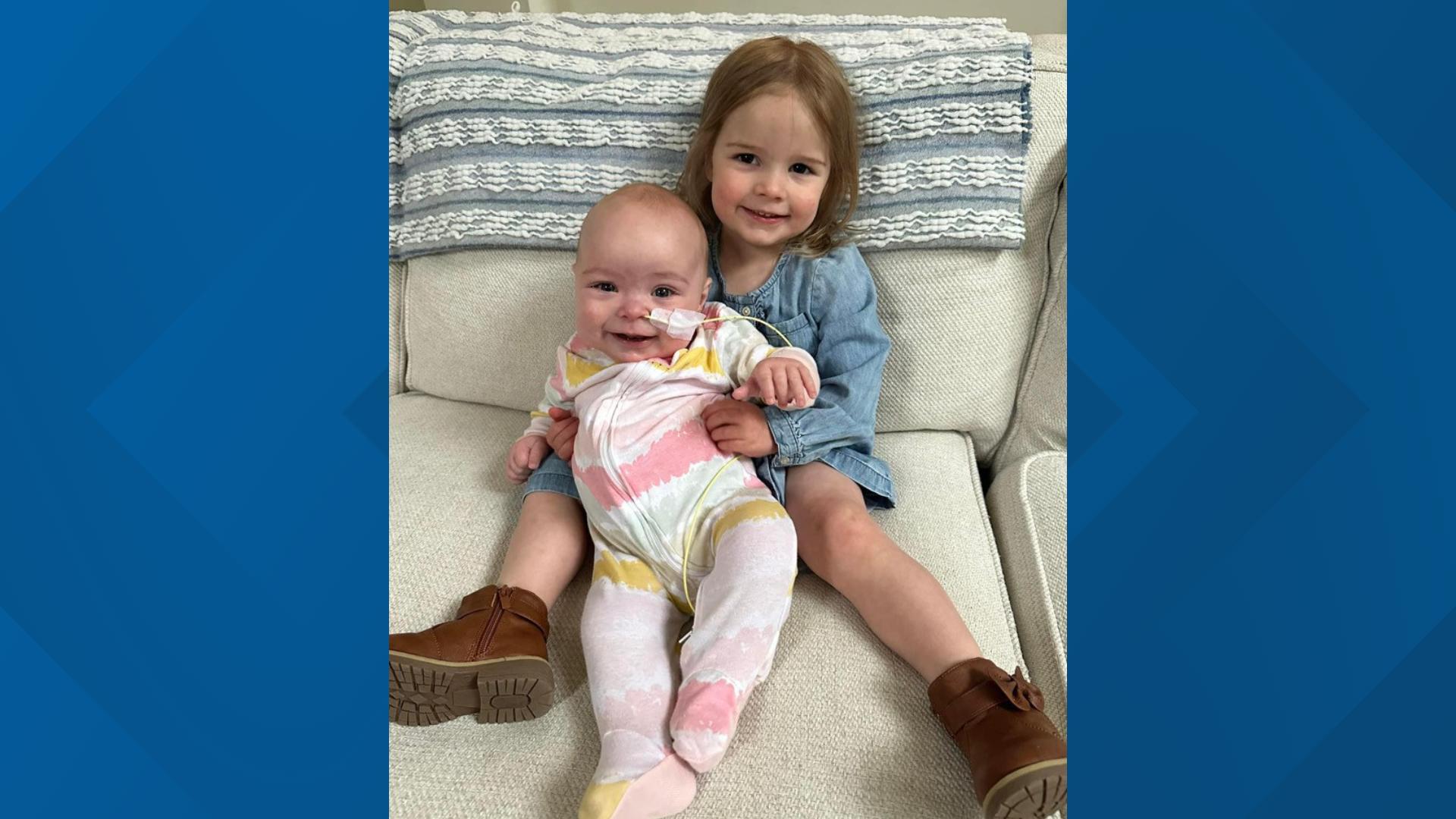 deputy's daughter Adeline prepares for final surgeries