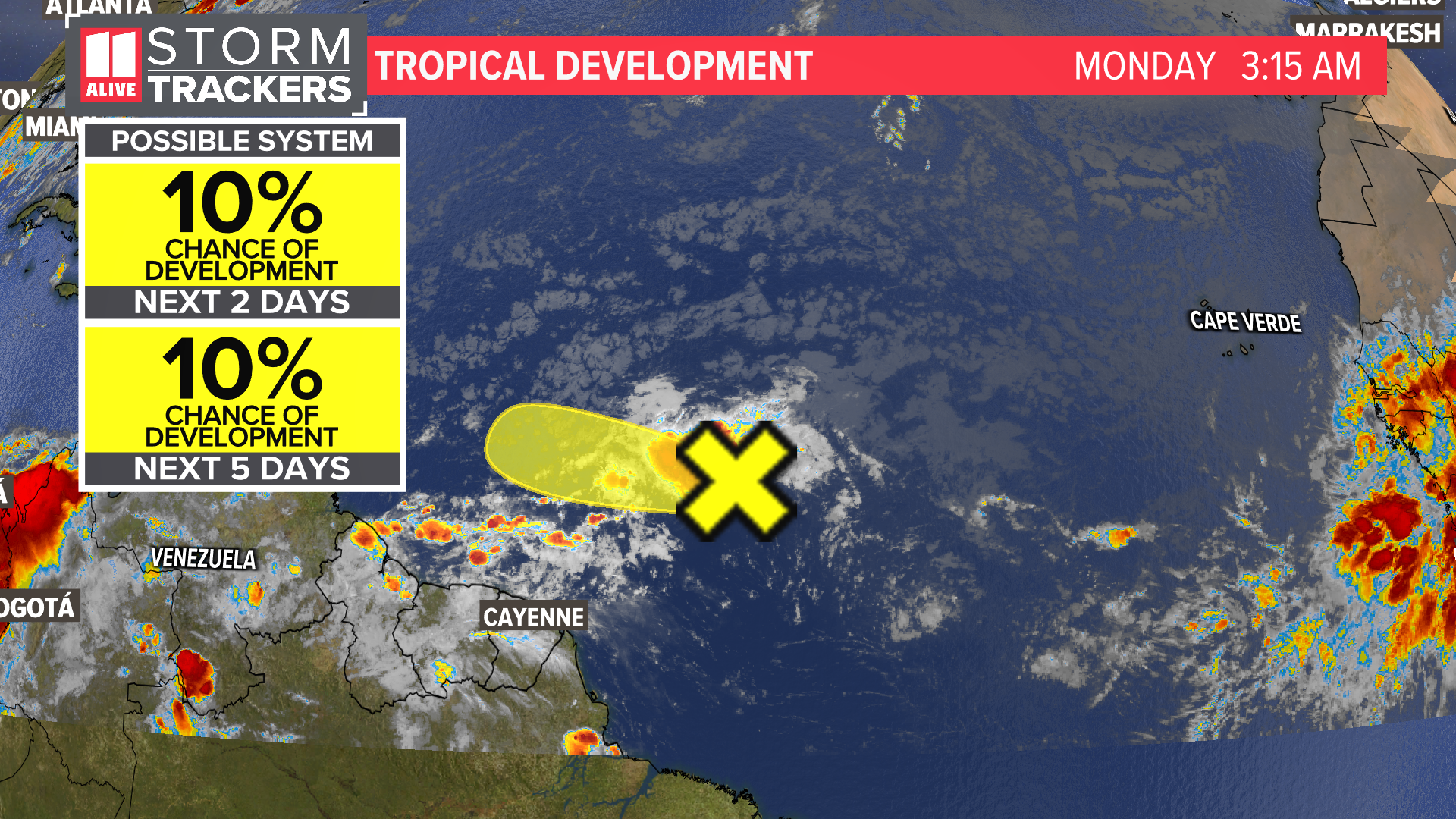 Tropical system along Gulf Coast to bring heavy rain to Georgia ...