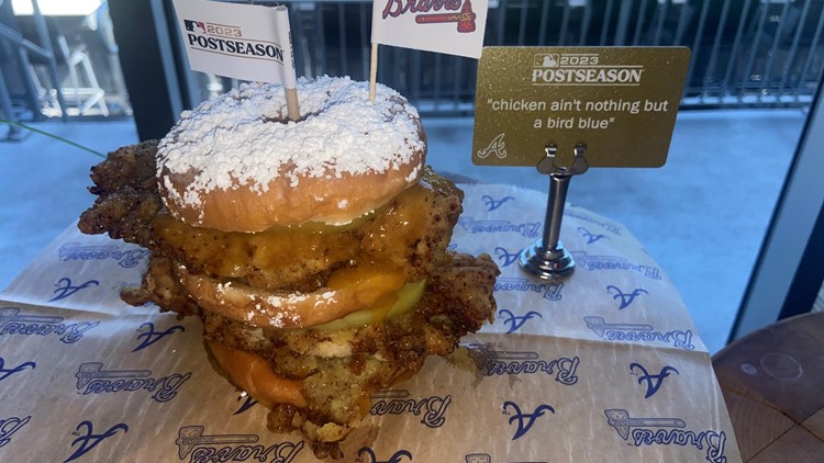 PHOTOS: Atlanta Braves unveil new food offerings for postseason