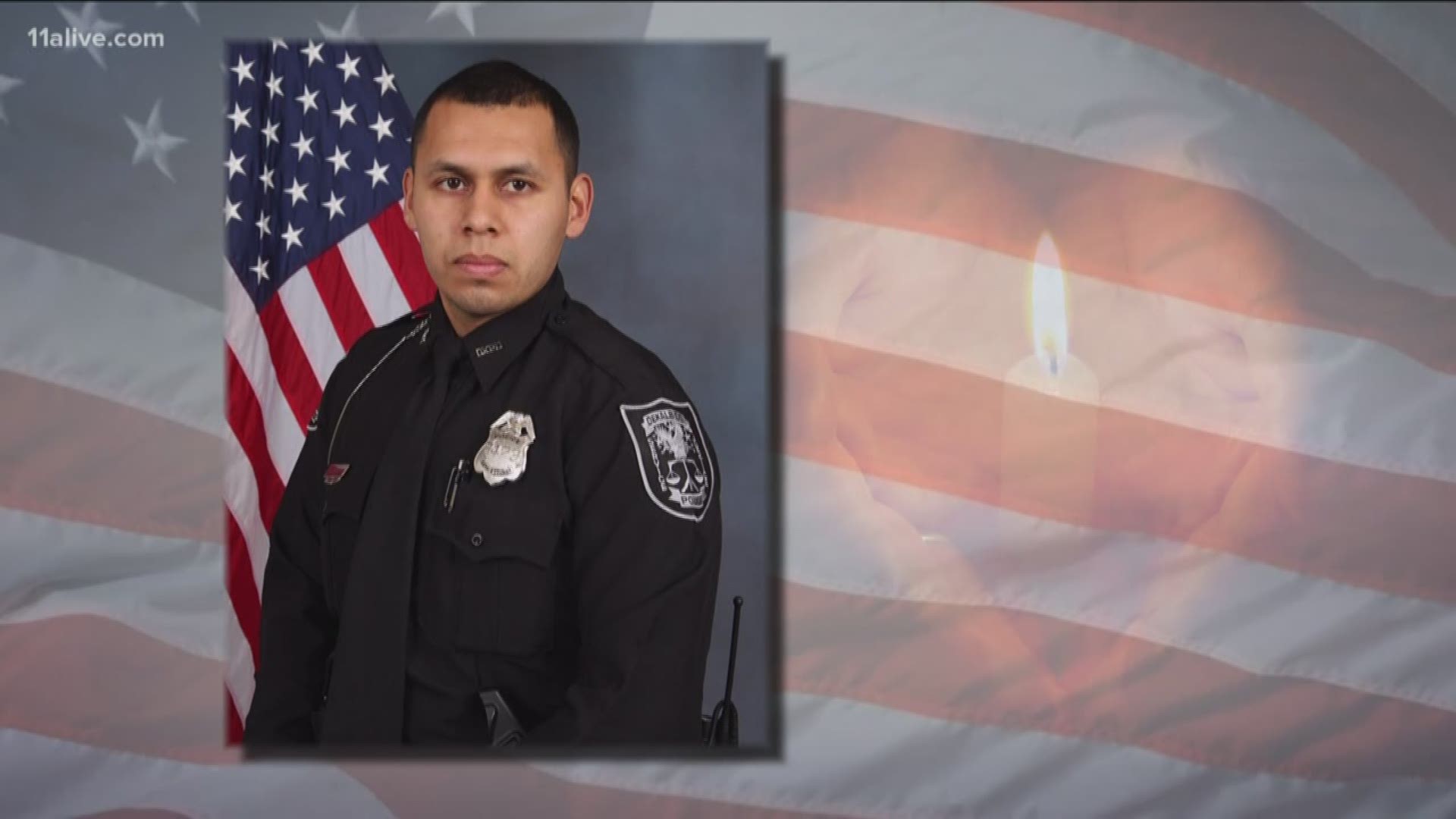Edgar Flores was killed in the line of duty.