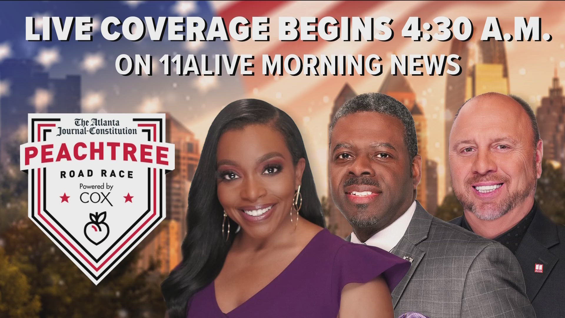 Our coverage starts at 4:30 a.m.