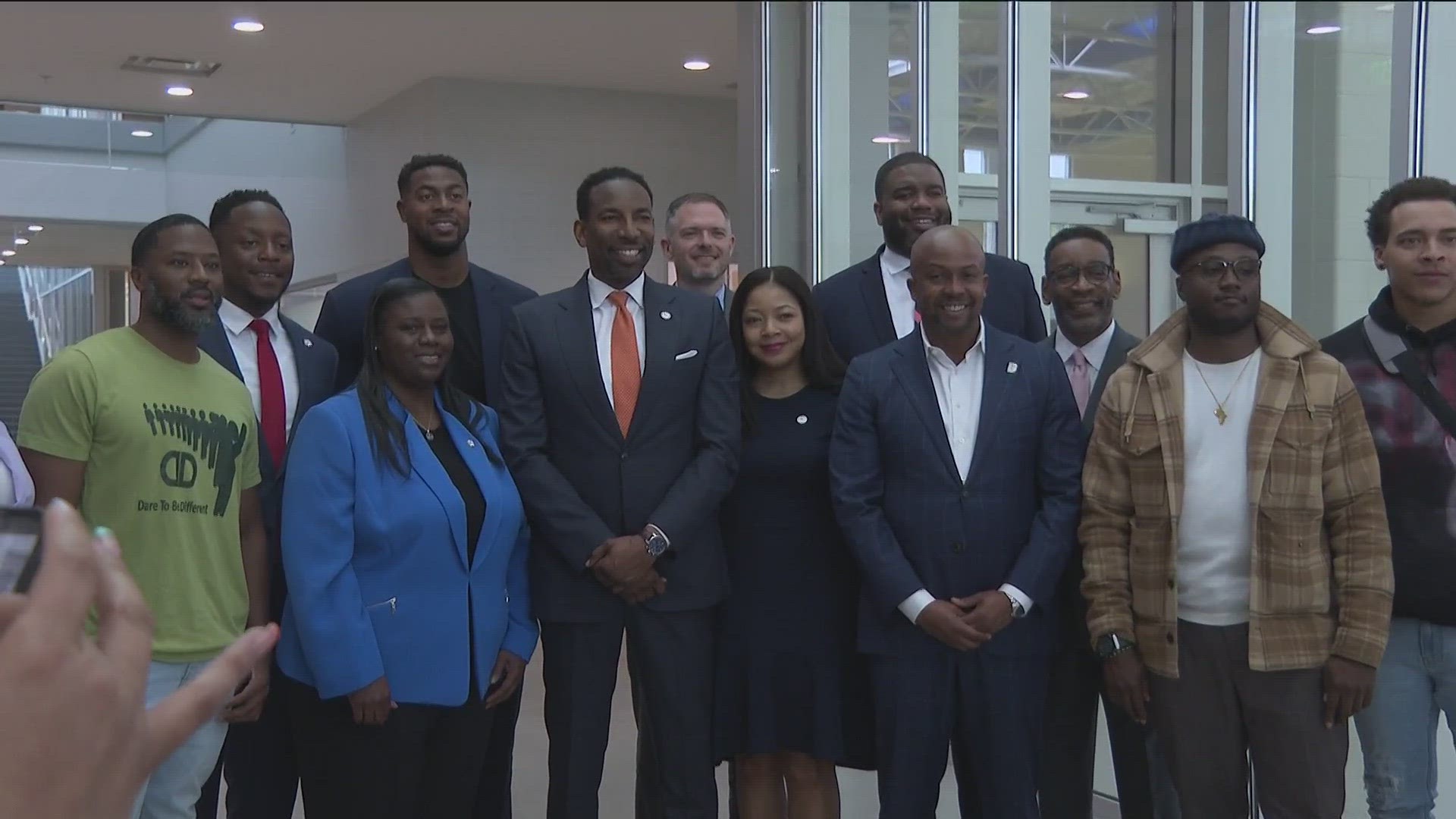 In honor of 404 Day, Mayor Andre Dickens called upon 404 community members to commit to mentoring Atlanta's children for the next year -- and more stepped up.