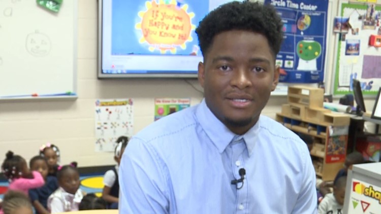 Johnathon Hines Is First Black Man Georgia Pre-k Teacher Of Year 