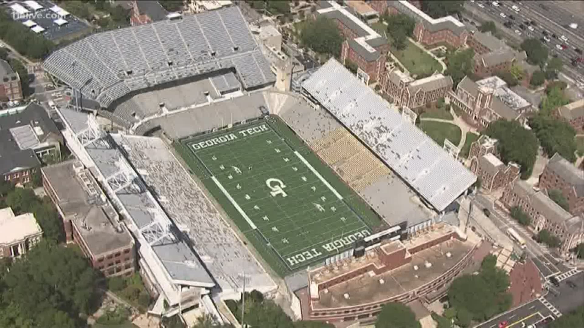 Georgia Tech is adjusting its stadium policy for Saturday's season opener against USF due to the extreme heat that's been forecast.