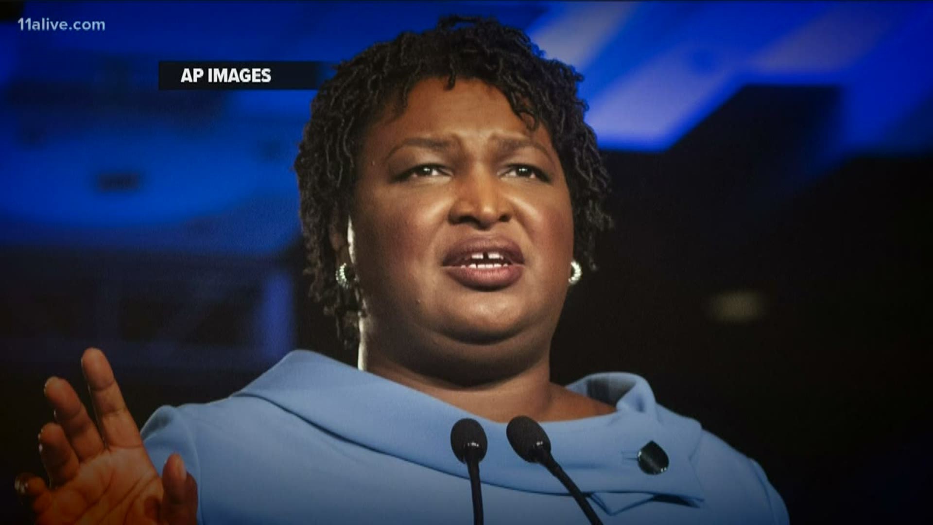 On MSNBC on Thursday, Abrams also offered support for former Vice President Joe Biden, who has acknowledged that his tendency toward physical displays of affection made some women uncomfortable and has promised to be "more mindful" of respecting personal space.