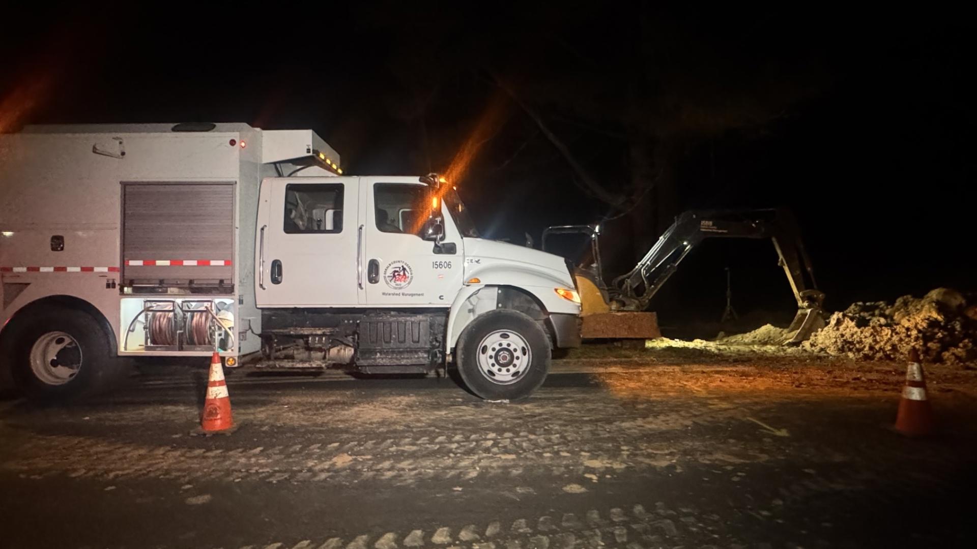 Water main break in DeKalb County interrupting service for customers, school