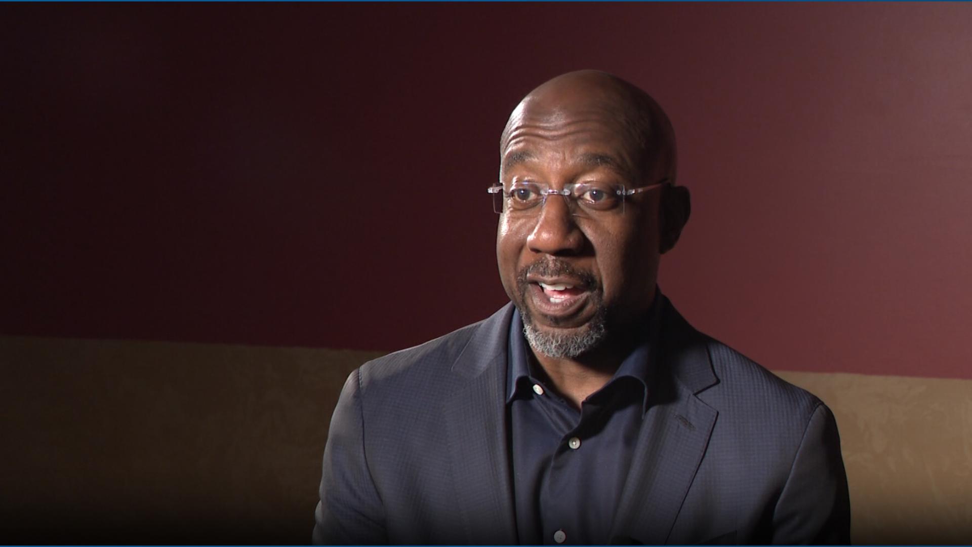 Georgia Sen. Raphael Warnock sat down with 11Alive to discuss the state of the Democratic party, improvements in Atlanta and much more.