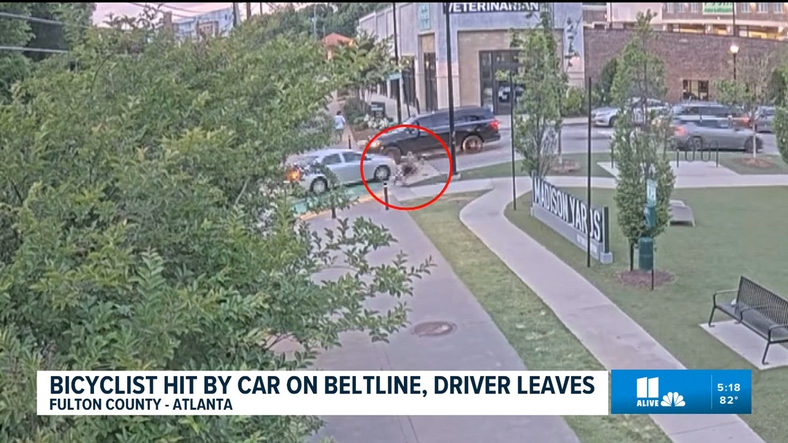 Video captures moment Georgia Tech student was hit by car on Atlanta ...