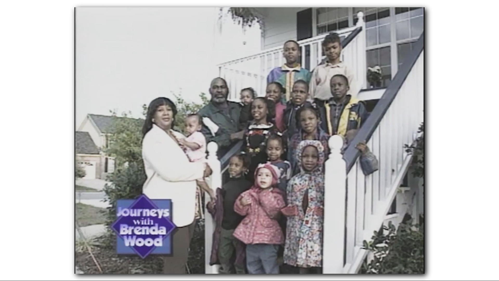 Rudolph and Veronica Long took in 12 children - 8 grandchildren and 4 nieces and nephews - in 1994. The children's parents were addicted to crack and the Longs stepped in to provide a loving home.