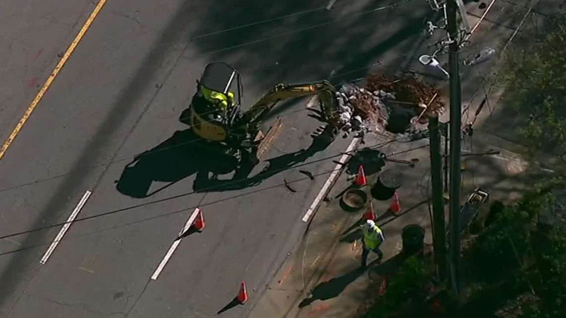 Peachtree Road gas leak Buckhead - Vimarsana News